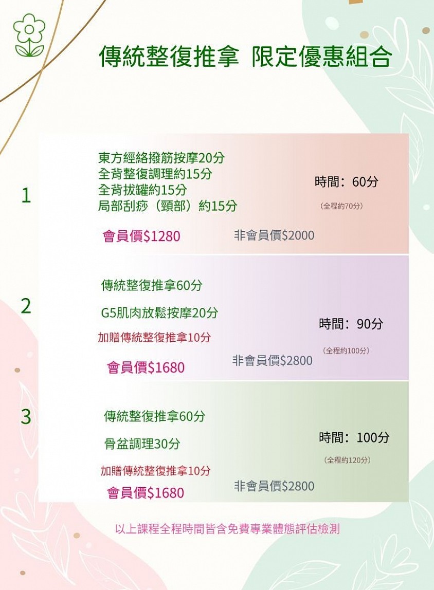 傳統整復推拿